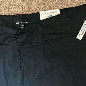 AEROPOSTALE Cinch Waist crop legging XXL NWT